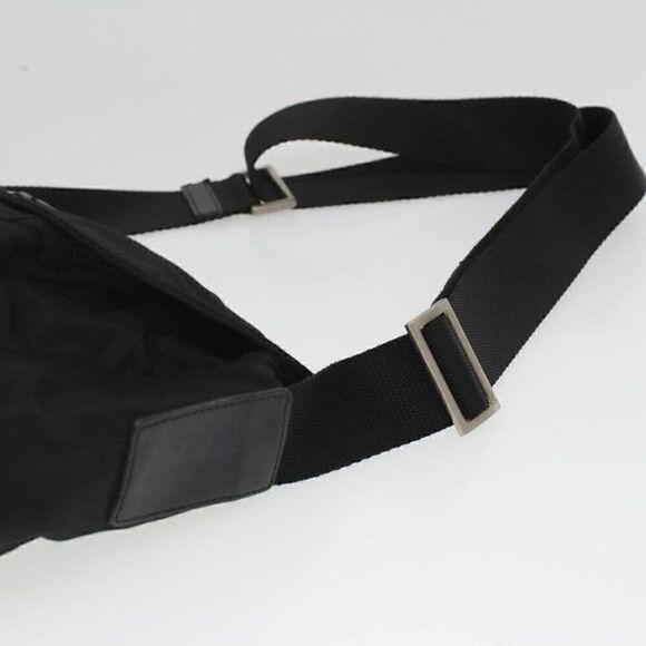 PRADA Shoulder Bag Nylon Black - Picture 14 of 15